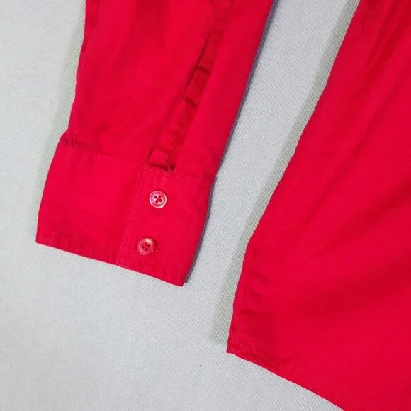 Harley-Davidson western shirt women's XXL red double side decorated, embroidered - Picture 10 of 12